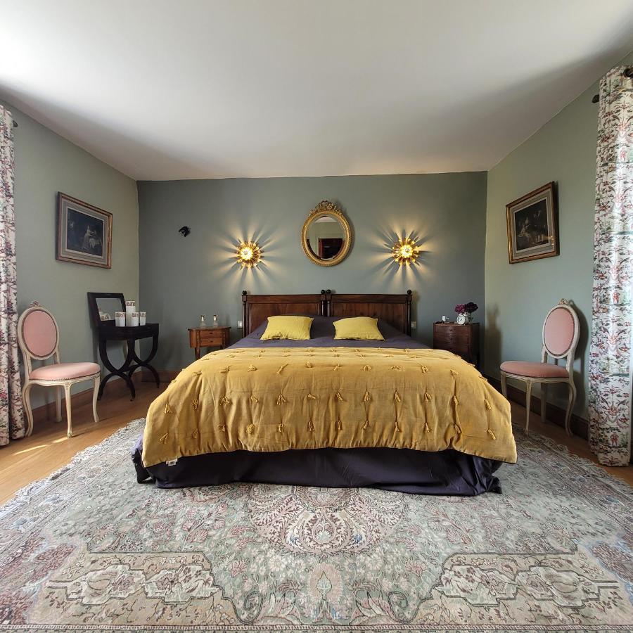 Gite De Charme Au Manoir Du Plessis-Quinquis Sainte-Seve Exterior photo